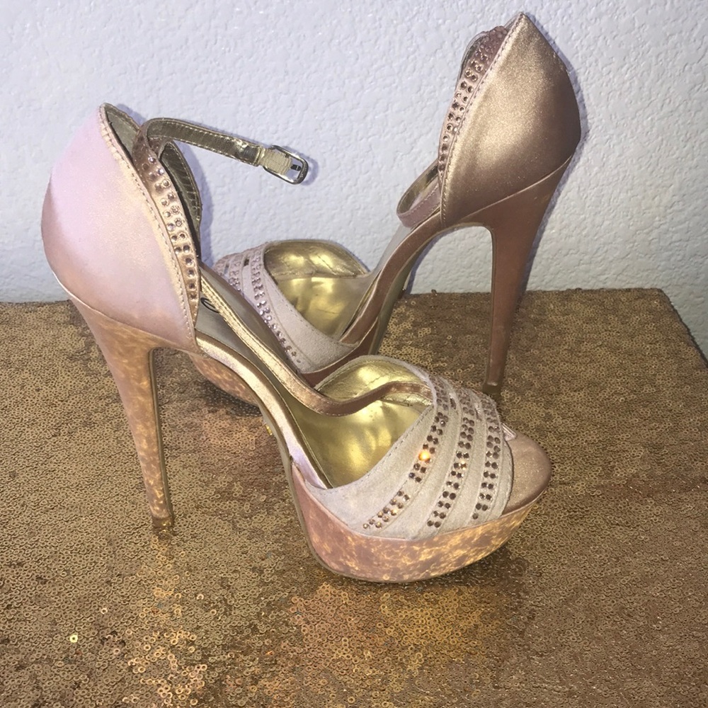 Beige bebe shoes, used but in good conditions.